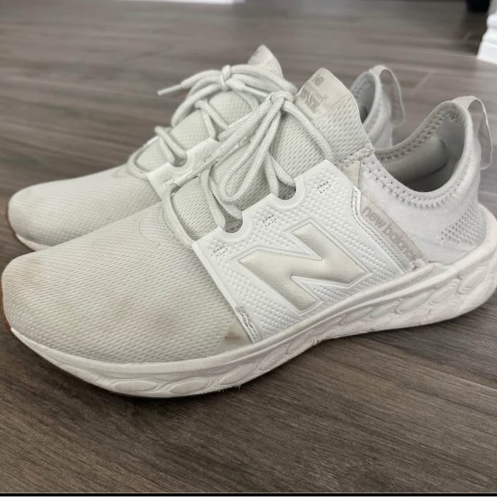 New Balance Off-White Athletic Shoes